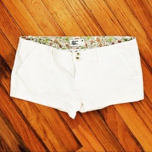 AE Stretch White Shorts